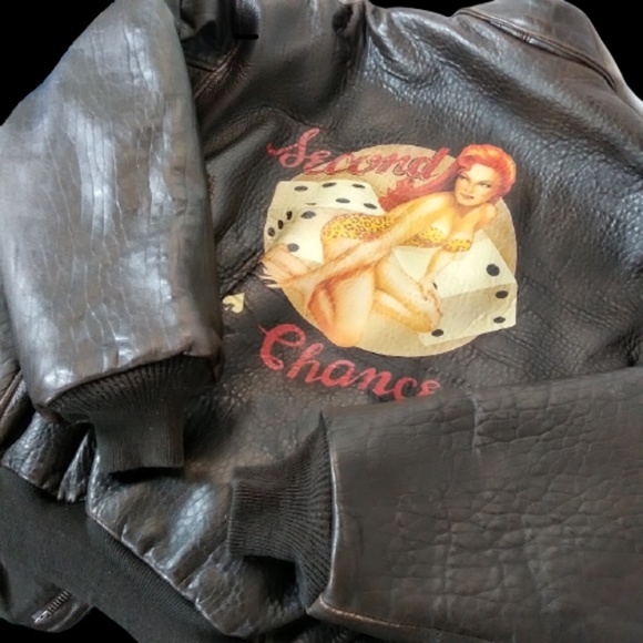 The Cockpit Type A-2 Hand Tanned Leather Men’s Bomber Jacket - Picture 15 of 15